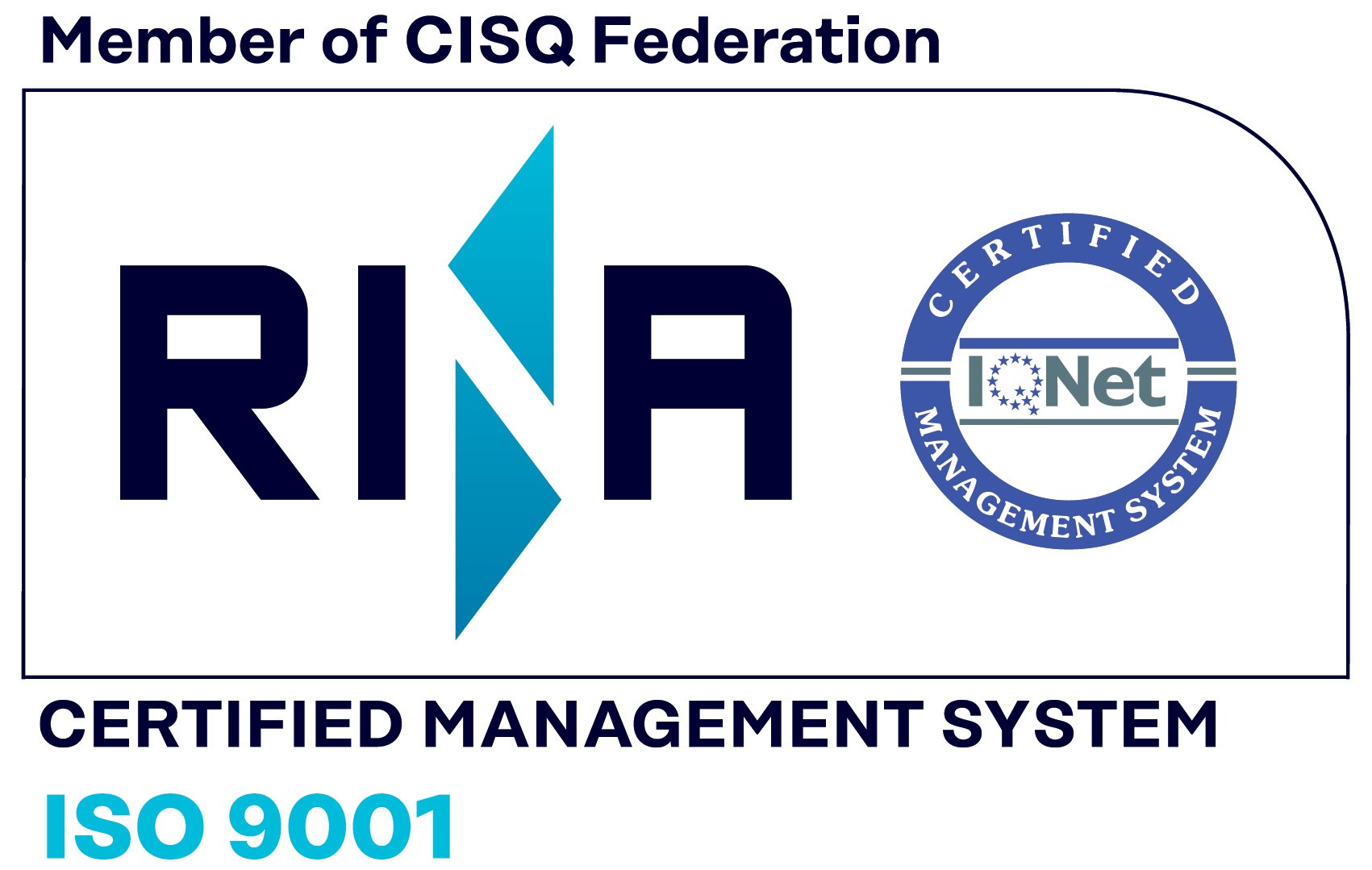 Certificato ISO-9001 FMG